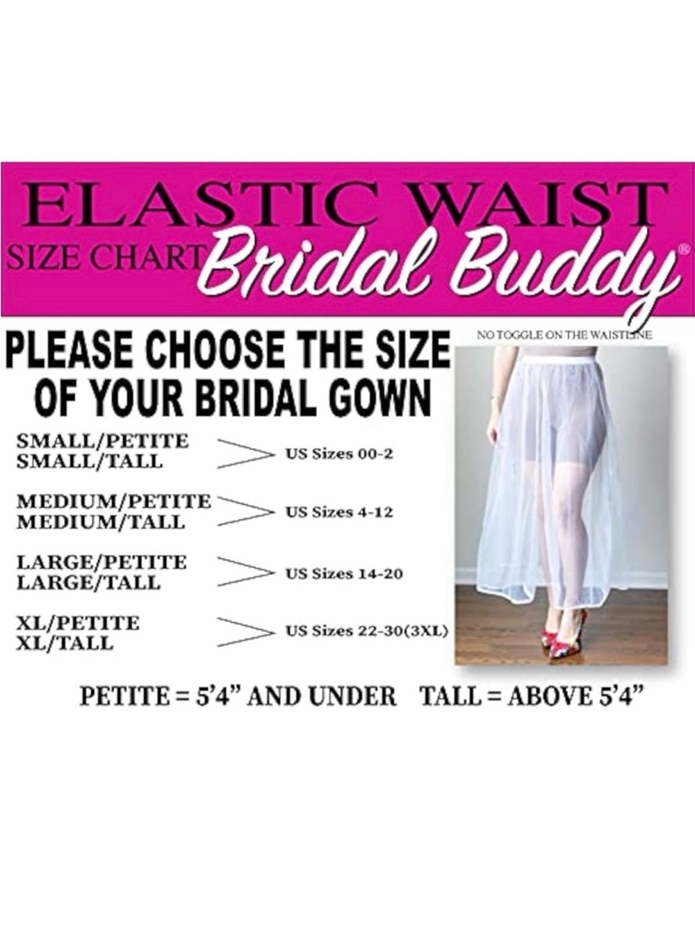 Bridal Buddy Wedding Dress Undergarment – Keeps Gown Clean – Used Once - Picture 4 of 5